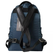 Dolce & Gabbana Blue Nylon #DGFamily Patch Men Backpack Bag