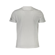 La Martina White Cotton Men T-Shirt