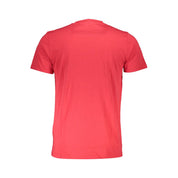 Cavalli Class Red Cotton T-Shirt