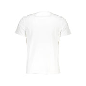 La Martina White Cotton Men T-Shirt