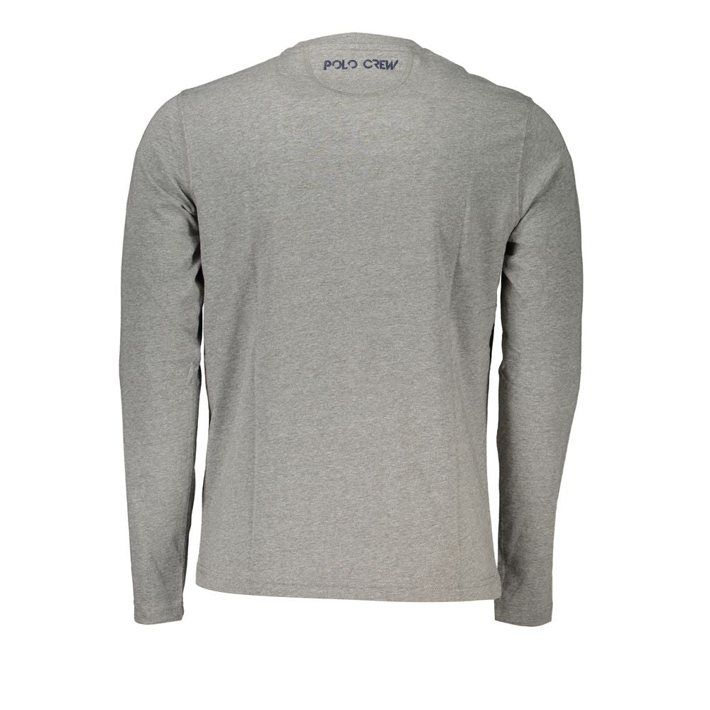 La Martina Elegant Long-Sleeved Crew Neck Tee