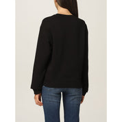 Love Moschino Black Cotton Women Sweater