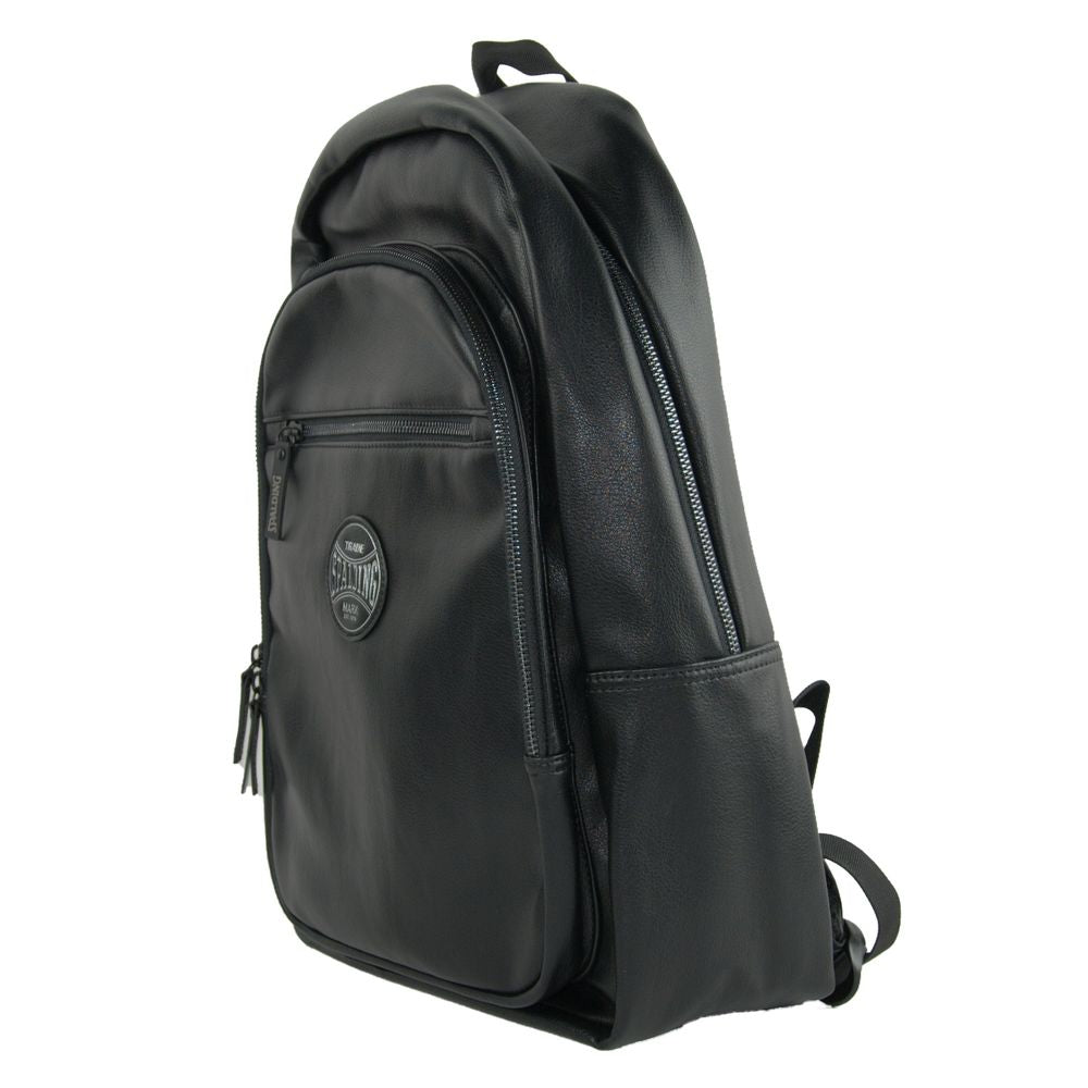 A.G. Spalding & Bros Black Polyethylene Men Backpack