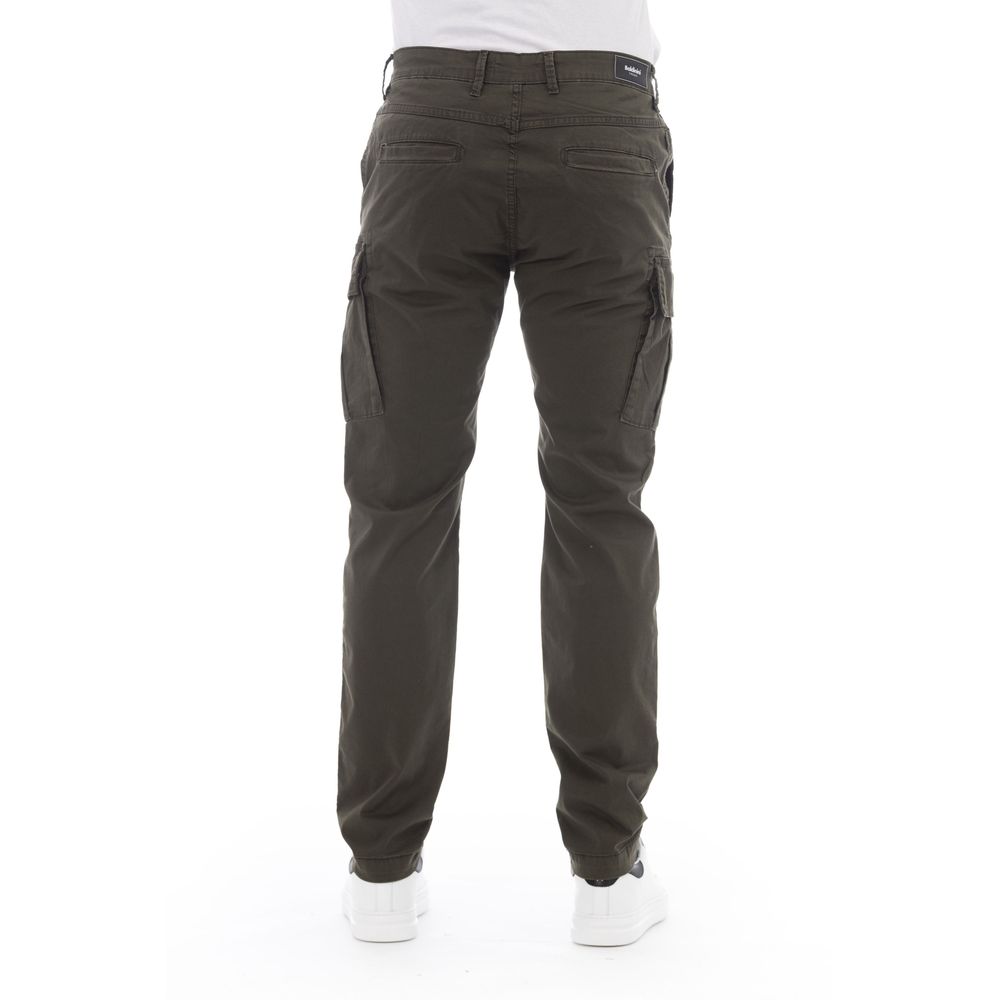 Baldinini Trend Army Cotton Men Trouser