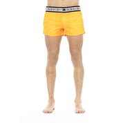 Bikkembergs Orange Polyamide Men Swim Short