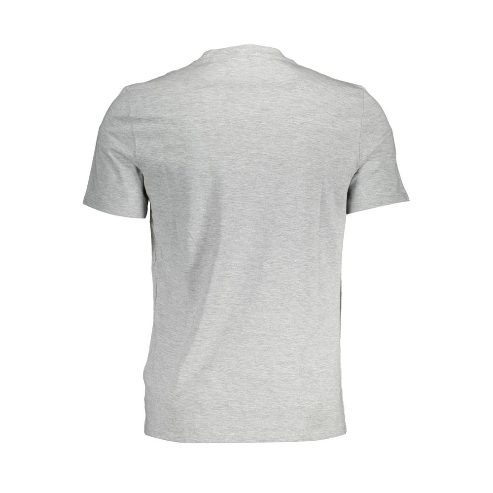 Guess Jeans Gray Cotton Men T-Shirt