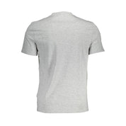 Guess Jeans Gray Cotton Men T-Shirt