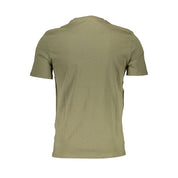 Guess Jeans Green Cotton Men TShirt