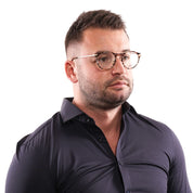 Lozza Brown Unisex Optical Frames