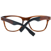 Ermenegildo Zegna Brown Plastic Glasses (Frames)