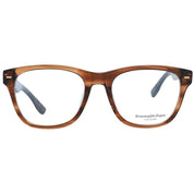 Ermenegildo Zegna Brown Plastic Glasses (Frames)