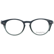 Ermenegildo Zegna Gray Plastic Glasses (Frames)