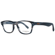 Ermenegildo Zegna Gray Plastic Glasses (Frames)
