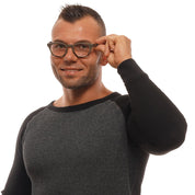 Ermenegildo Zegna Olive Plastic Glasses (Frames)