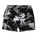 Multicolor Camouflage DG Logo Beachwear Shorts Swimwear