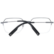 Ermenegildo Zegna Gray Metal Glasses (Frames)