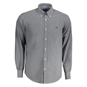 Harmont & Blaine Blue Cotton Shirt