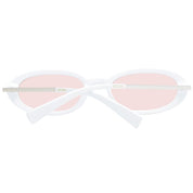 Guess White Unisex Sunglasses