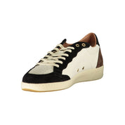 Blauer White Polyester Sneaker