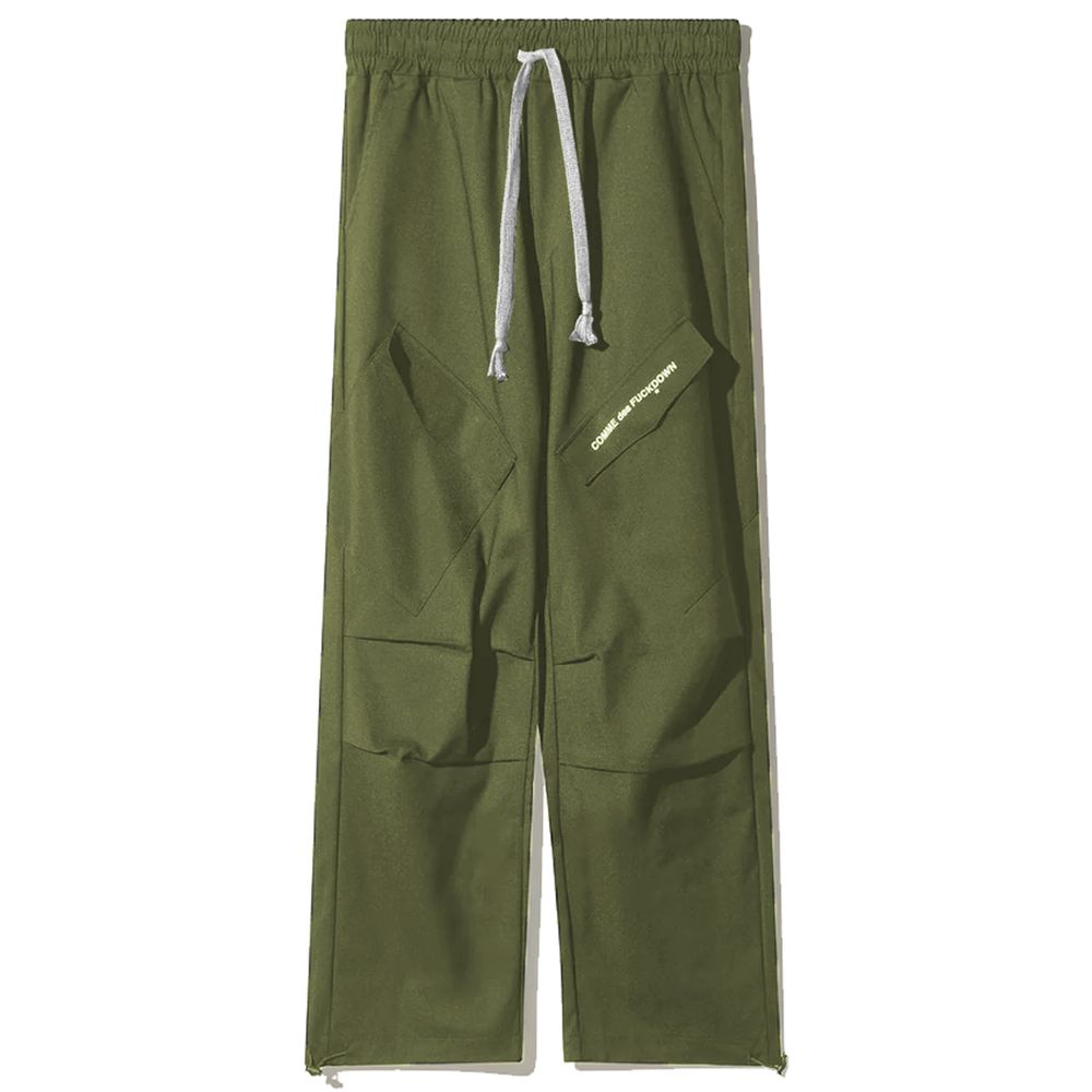 Green Cotton Jeans & Pant