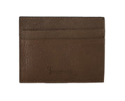 Billionaire Italian Couture Elegant Turtledove Leather Men's Wallet