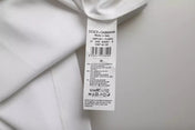 Dolce & Gabbana White Cotton Round Neck Short Sleeve T-shirt
