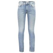 Calvin Klein Blue Cotton Jeans & Pant