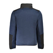 Blue Polyester Jacket