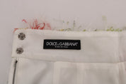 Dolce & Gabbana Floral Patterned Pencil Straight Skirt