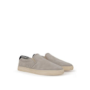 Brunello Cucinelli Gray Leather Sneaker