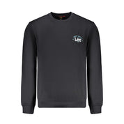 Lee Black Cotton Men Sweater