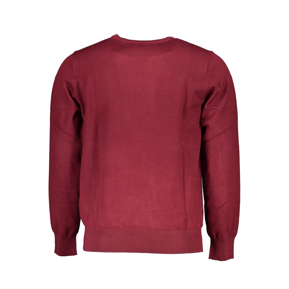 U.S. Grand Polo Red Nylon Sweater