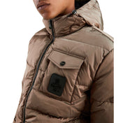 Refrigiwear Brown Nylon Men's Jacket