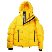 "Dsquared² Yellow Nylon Men’s Jacket – Goose Down Puffer Jacket
"