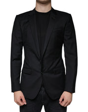 Dolce & Gabbana Black MARTINI Bee Single Breasted Blazer