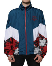 Dolce & Gabbana Multicolor Polyester Full Zip Jacket