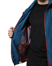 Dolce & Gabbana Multicolor Polyester Full Zip Jacket