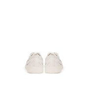 Bottega Veneta White Leather Sneaker