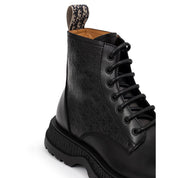 Dior Black Leather Boot