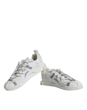 Dolce & Gabbana White Lace Up Low Top NS1 Sneakers Shoes