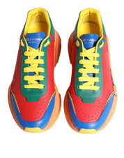 Dolce & Gabbana Multicolor Daymaster Low Top Sneakers Shoes