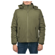 Yes Zee Green Nylon Jacket