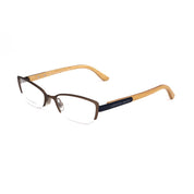 Alexander McQueen Bicolor Metal Glasses (Frames)