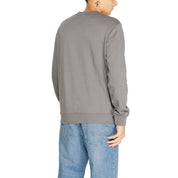 Hugo Boss Gray Cotton Sweater