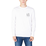 Armani Exchange White Cotton T-Shirt