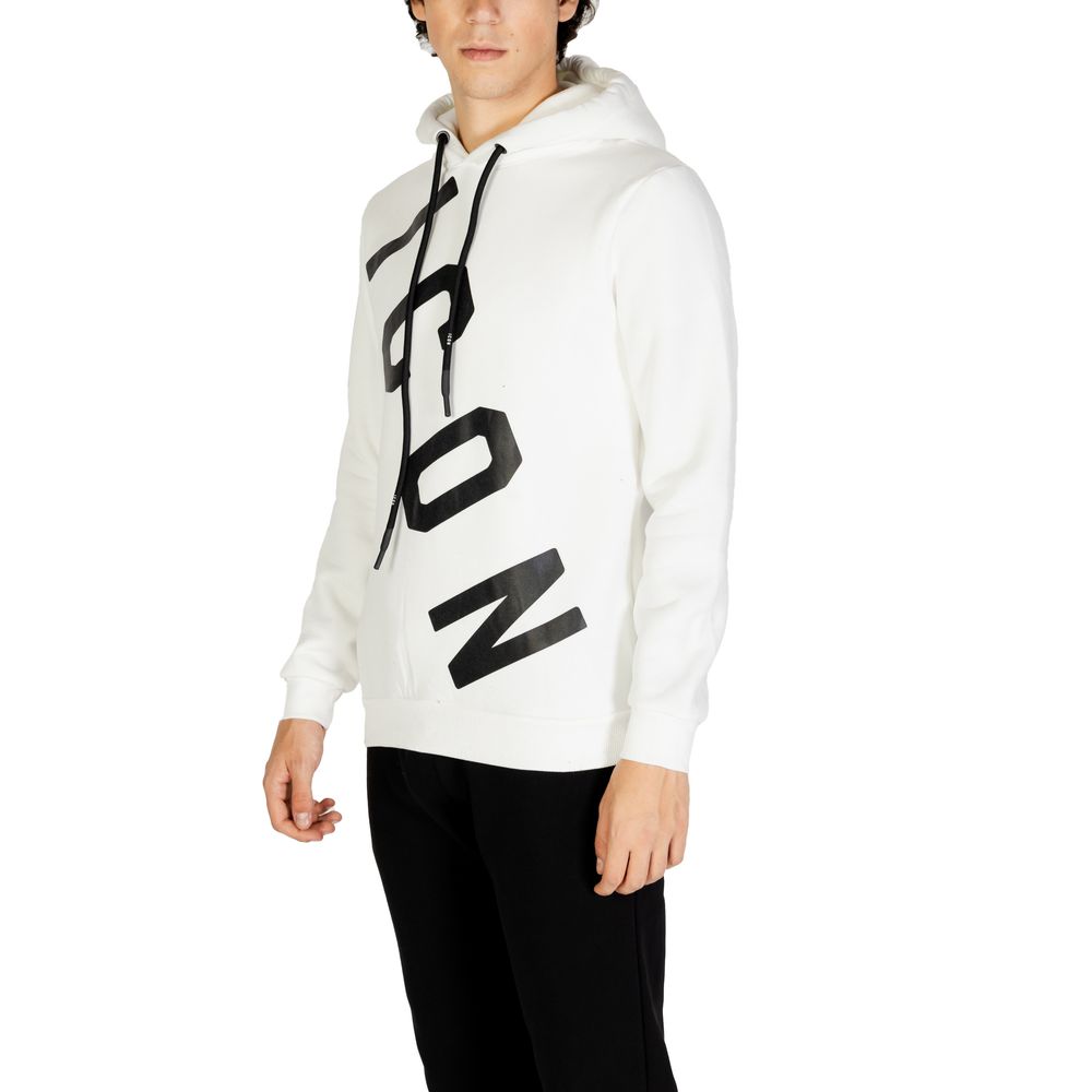 Icon White Cotton Sweater