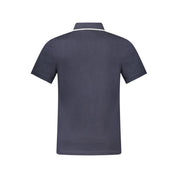 Hugo Boss Blue Cotton Polo Shirt