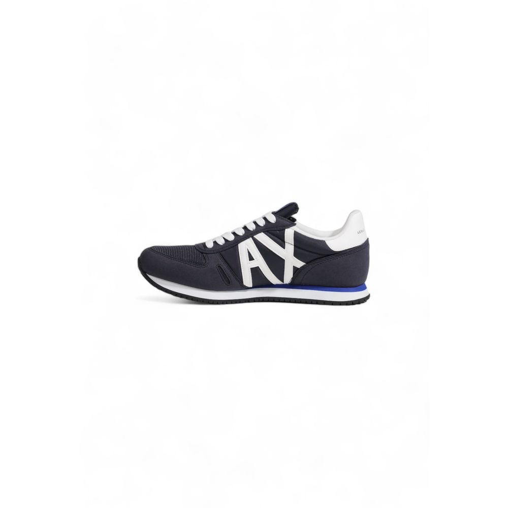 Armani Exchange Blue Polyester Sneaker