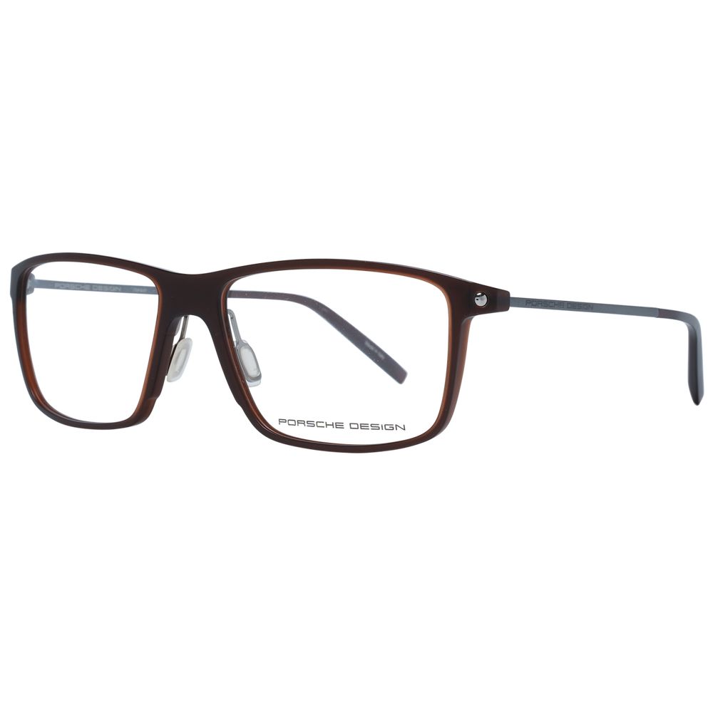 Porsche Design Brown Men Optical Frames