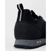 EA7 Emporio Armani Black Polyamide Sneaker